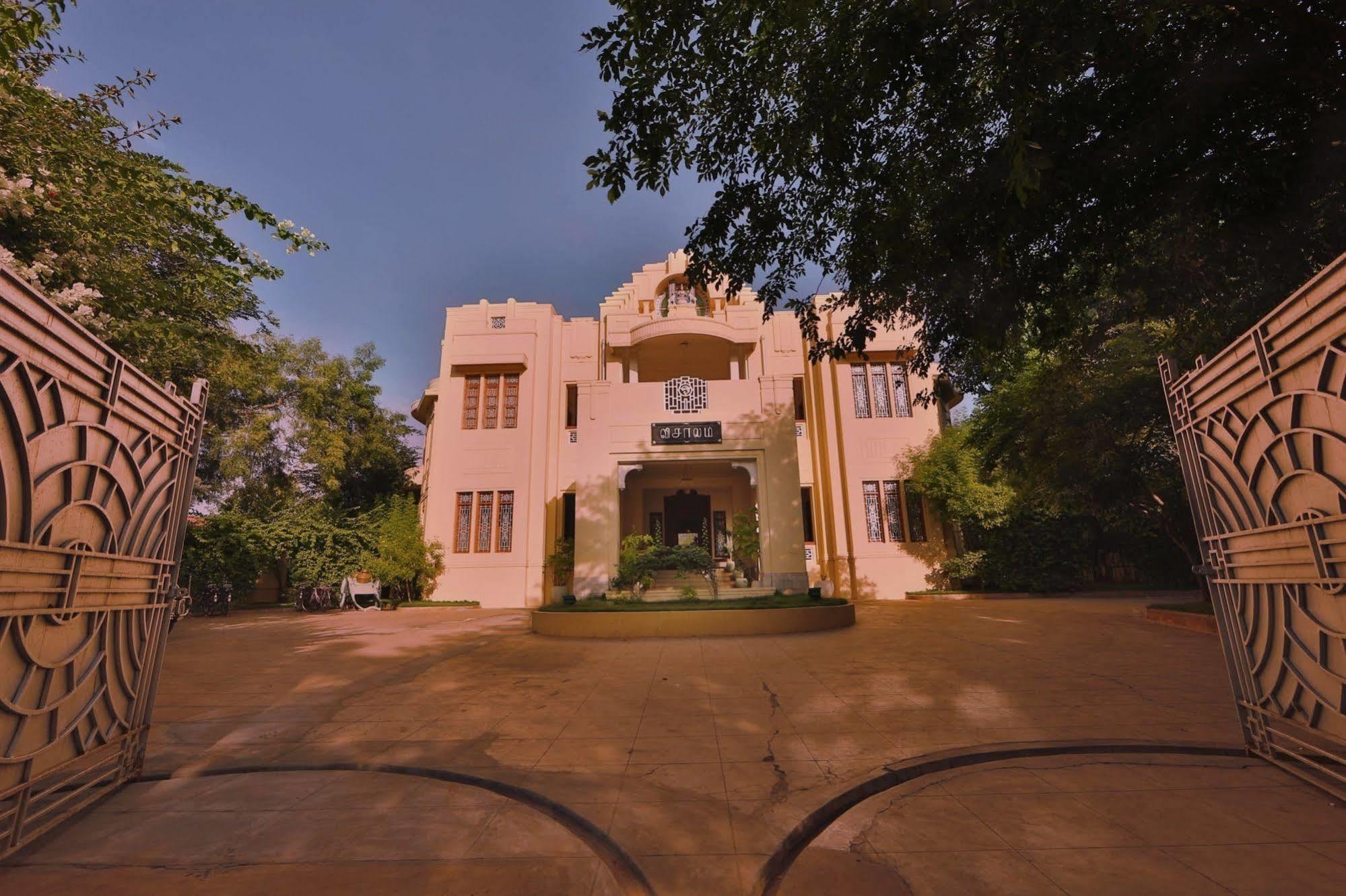 Visalam Chettinad Palace - A Cgh Earth Experience Kānādukāttān Exteriér fotografie