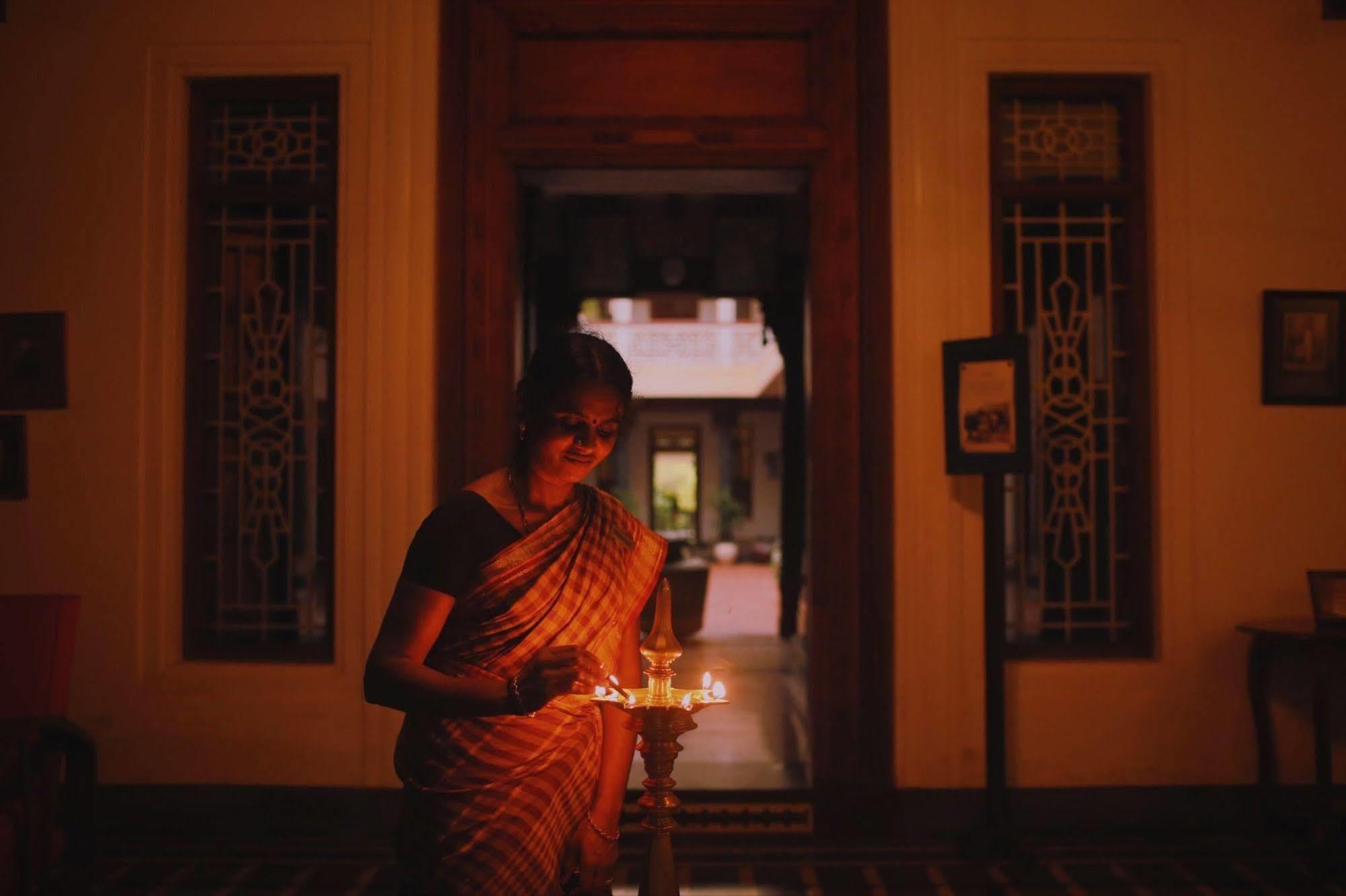 Visalam Chettinad Palace - A Cgh Earth Experience Kānādukāttān Exteriér fotografie