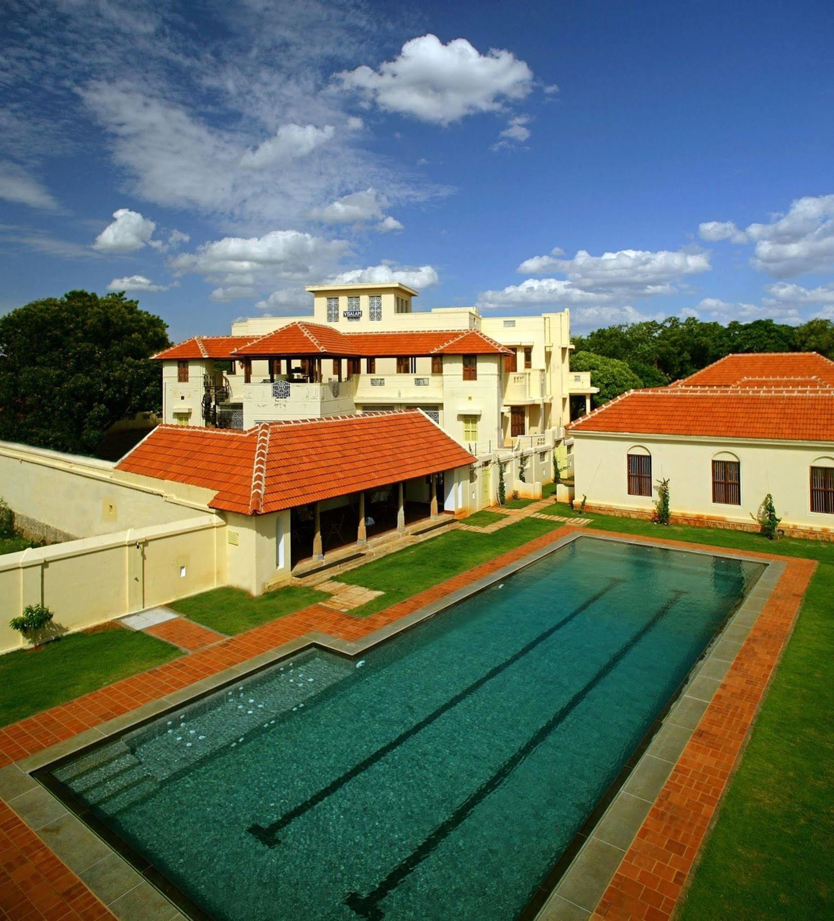 Visalam Chettinad Palace - A Cgh Earth Experience Kānādukāttān Exteriér fotografie