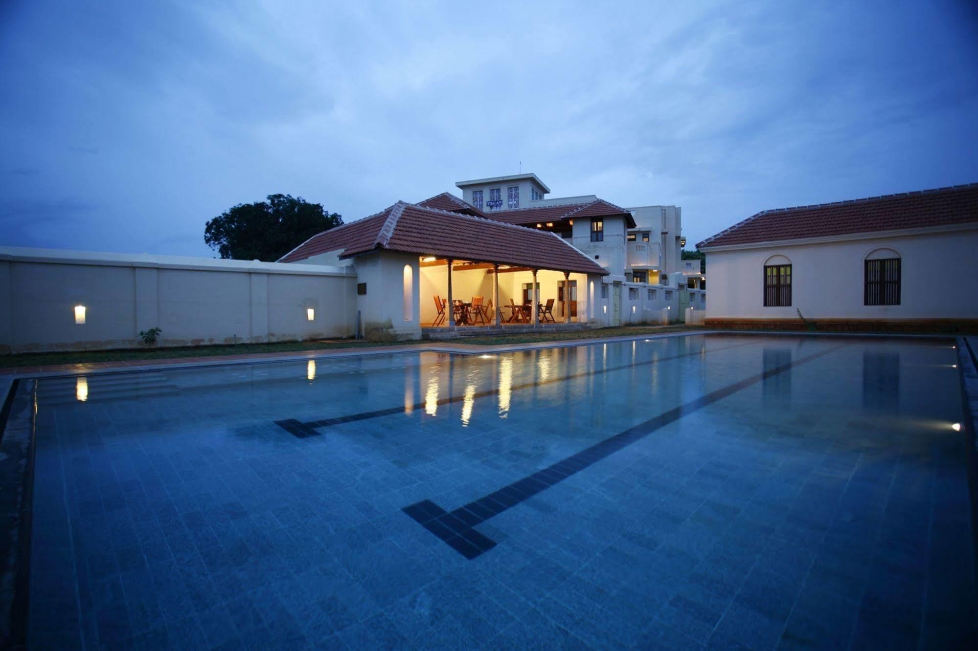 Visalam Chettinad Palace - A Cgh Earth Experience Kānādukāttān Exteriér fotografie